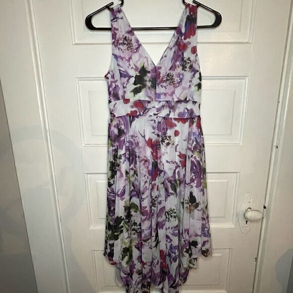 Simply Vera Vera Wang Pleated A-Line Dress Pullover Style w/ Empire Waist - Picture 9 of 14